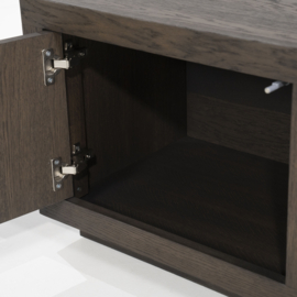 TV meubel Helsinki 160 cm 2-drs. - bruin