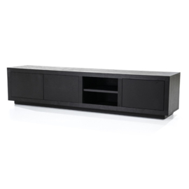 TV meubel Helsinki 200 cm 2-drs. 1 lade - zwart