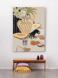 Wandkleed "Fruitful spread"