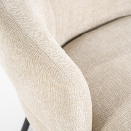 Fauteuil David - taupe Safari