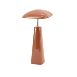 Tafellamp Quadra caramel