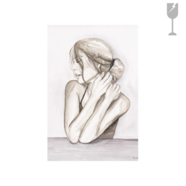 Glasprint "Female Touch"