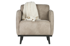 Fauteuil Statement met arml.  elephant skin