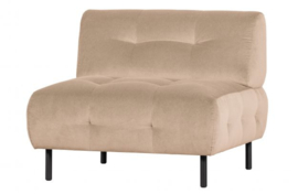 Lloyd fauteuil gewassen fluweel sea salt