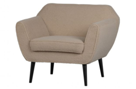 Fauteuil Rocco teddy Sand