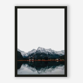 Art print "Nordic Mountain" incl. lijst