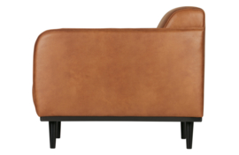 Fauteuil Statement met arml.  eco leer cognac