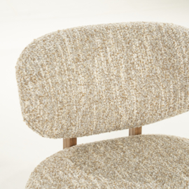 Fauteuil Reza bruin - beige  Bay