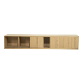 Tv meubel Milo 240cm - Naturel