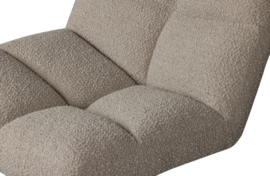 Fauteuil Vinny boucle zand draaibaar