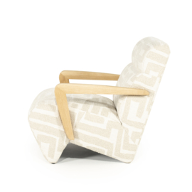 Fauteuil Olek - beige libre