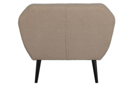 Fauteuil Rocco teddy Sand