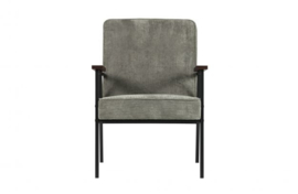 Fauteuil Sally vergrijsd groen