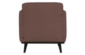 Fauteuil Statement met arml. Bouclé Coffee