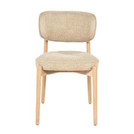 Stoel Rune naturel - taupe  Serene