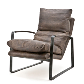 Fauteuil Lex Vintage Donkerbruin