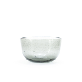 Bowl glas Bubble large - grey 9,95 p.s