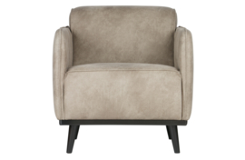 Fauteuil Statement met arml.  elephant skin