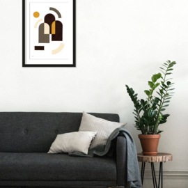 Art print "Arches" incl. lijst