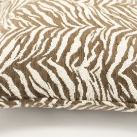 Kussen Tigra bruin