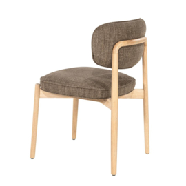 Stoel Rune naturel - bruin  Serene