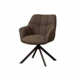 Alba Armchair- Dark Brown