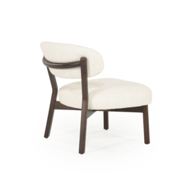 Fauteuil Mikky bruin - beige Moon
