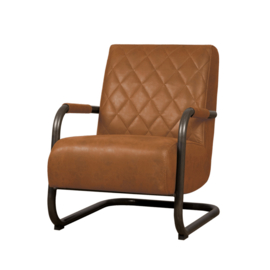 Fauteuil Civo cognac