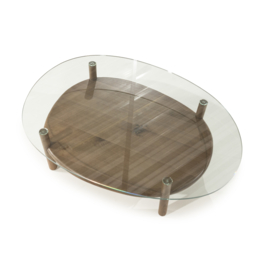 Salontafel Cleo - lichtbruin