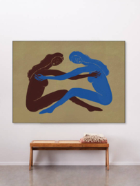 Wandkleed ''Serene embrace"