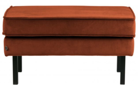 Hocker Rodeo velvet roest