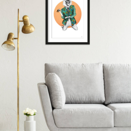 Art print "Monkey" incl. lijst