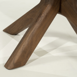 Eettafel Tycho 200x100 cm - lichtbruin