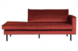 Daybed Rodeo right velvet chestnut