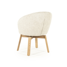 Stoel Livia - beige Hush