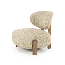 Fauteuil Reza bruin - beige  Bay