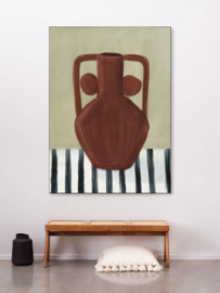Wandkleed ''Vivid vase 10"