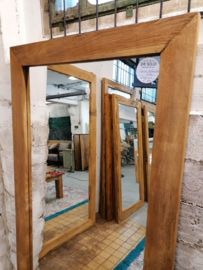 Spiegel erosie teak  180x90 cm