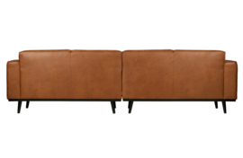 Bank 4-zits Statement 280 cm eco leer cognac