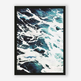 Art print "Blue Wave Art"