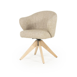 Stoel Connor Naturel - Taupe