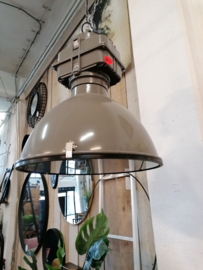 Hanglamp XL industrieel grijs