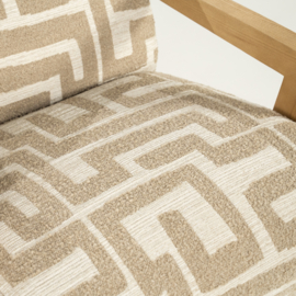 Fauteuil Olek - taupe libre