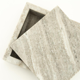 Marmeren opbergbox Shari - Small
