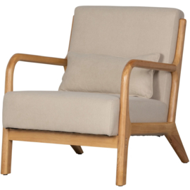 Fauteuil Mark Naturel