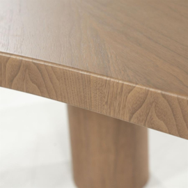 Eettafel Bobbie - Lichtbruin