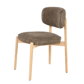 Stoel Rune naturel - bruin  Serene