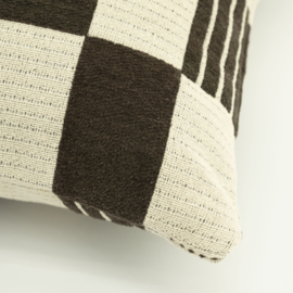 Kussen Twist - brown