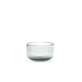 Bowl glas Bubble small - grey 6,95 p.s