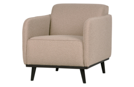 Fauteuil Statement met arml. Bouclé Beige